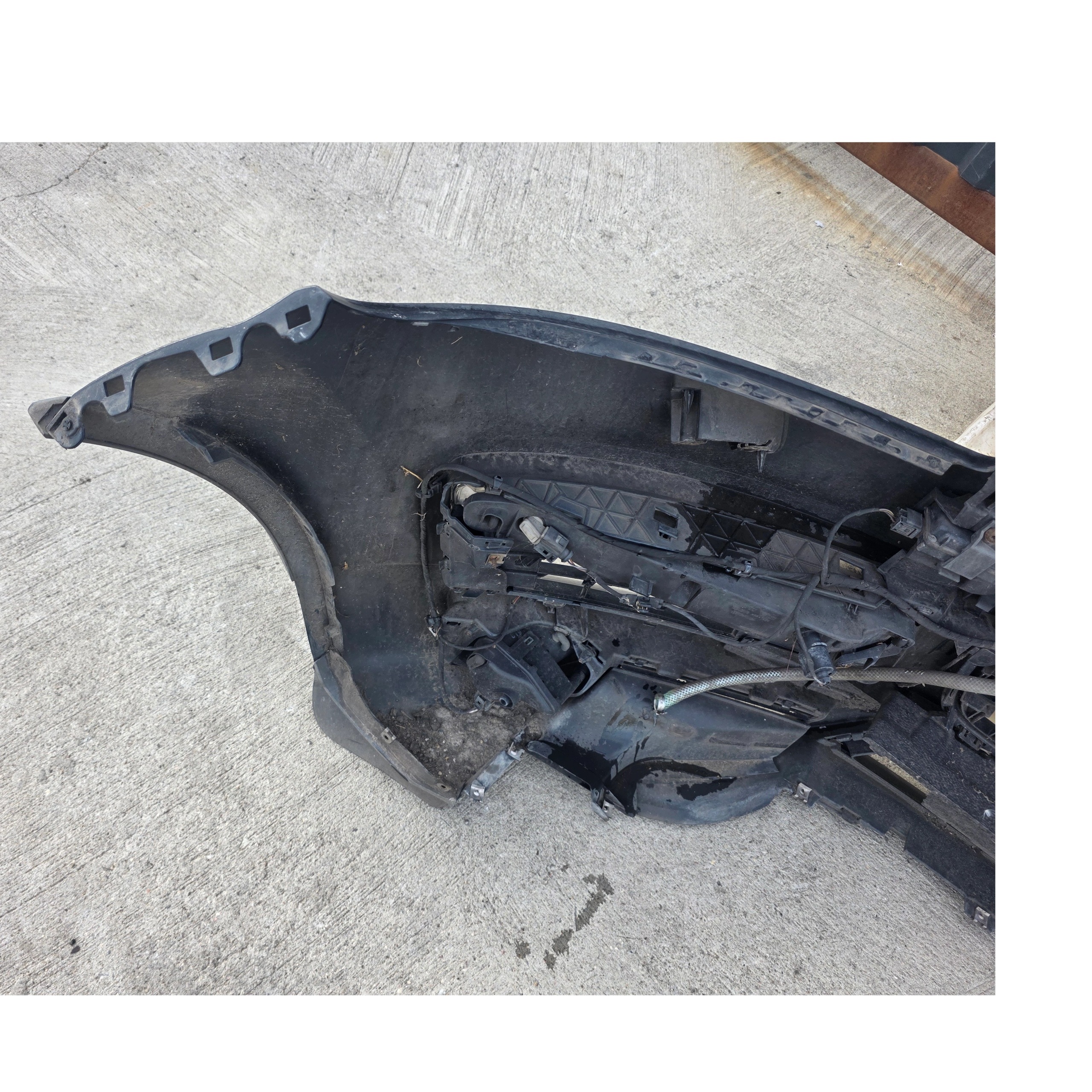 bumper front AUDI Q7 4L S LINE washers PDC complete original LZ9Y !!!