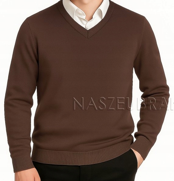 SWETER ELEGANCKI CIEPŁY CHŁOPIEC GT R.152