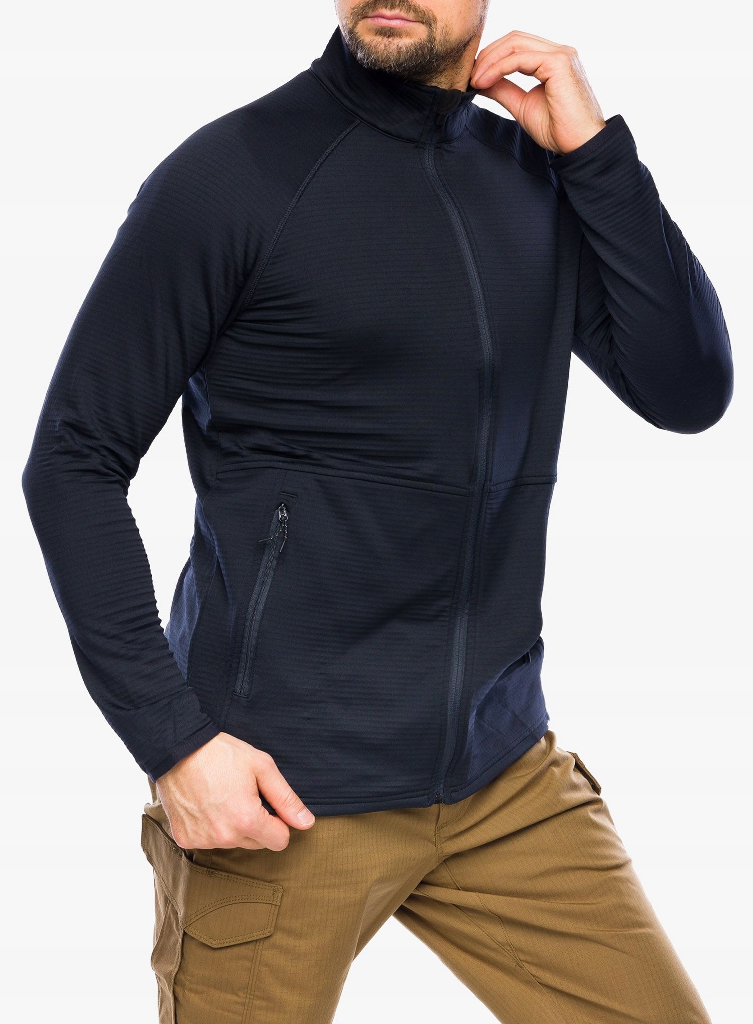 Mikina fleecová Stratos Full Zip 5.11 tmavě modrá L