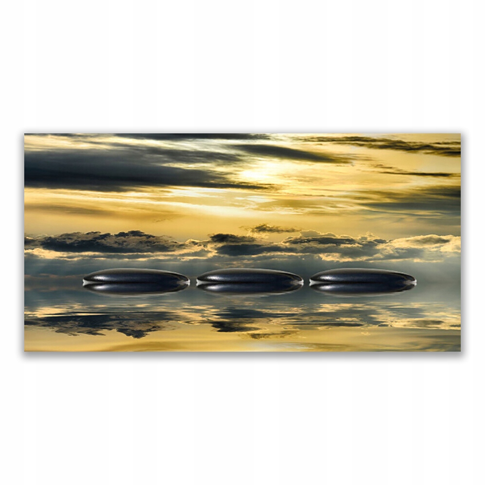 

Obraz akryl nowoczesny 140x70 Kamienie Woda Sztuka