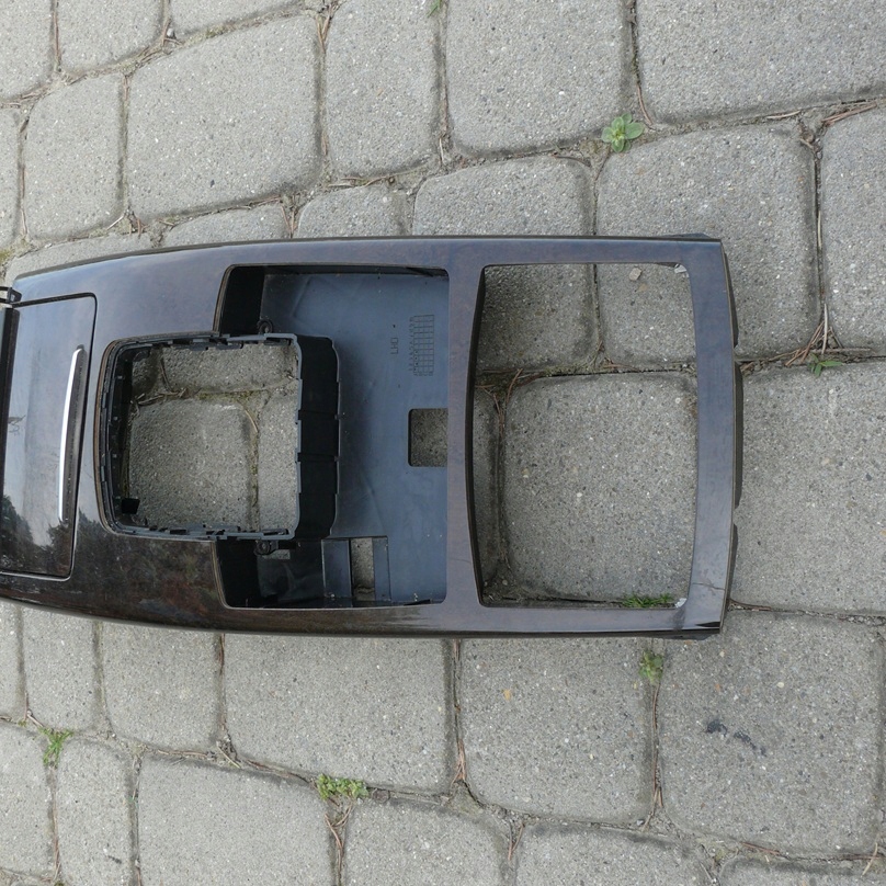 TUNEL central DEKOR wood frame PRZYCISKU MMI ashtray AUDI A6 C6 04