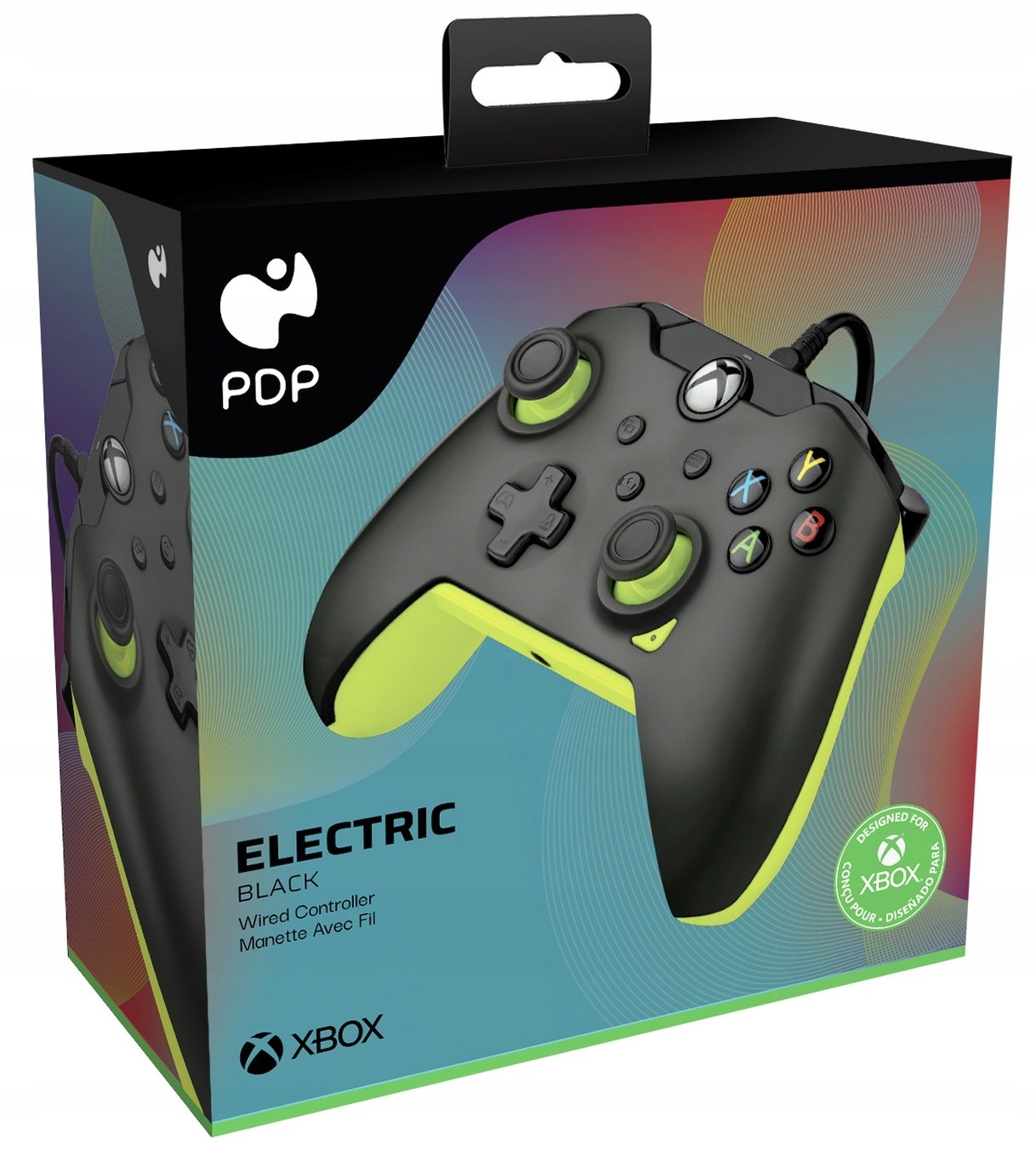 Pdp Xsx Xo Pc Pad przewodowy Electric Black