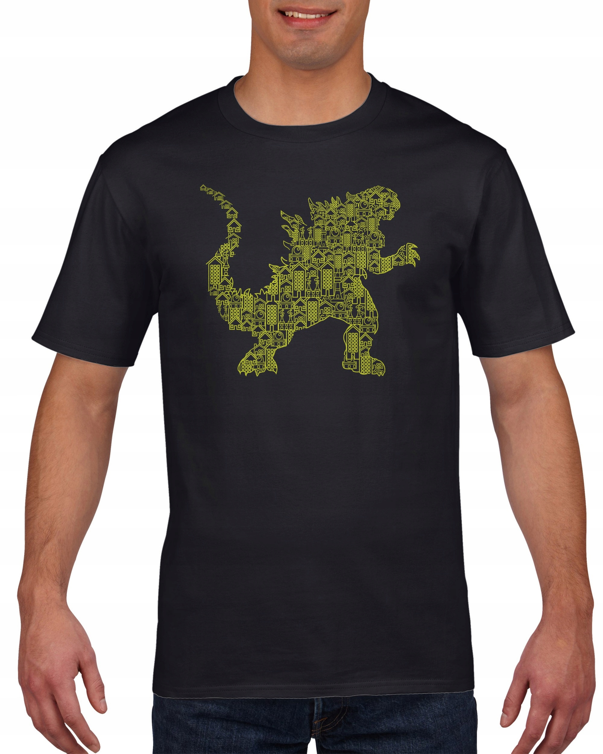 

Koszulka męska Godzilla c L
