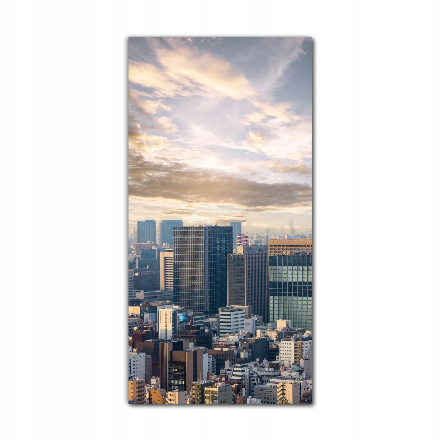 

Obraz na szkle do sypialni 70x140 Wieżowce Tokio