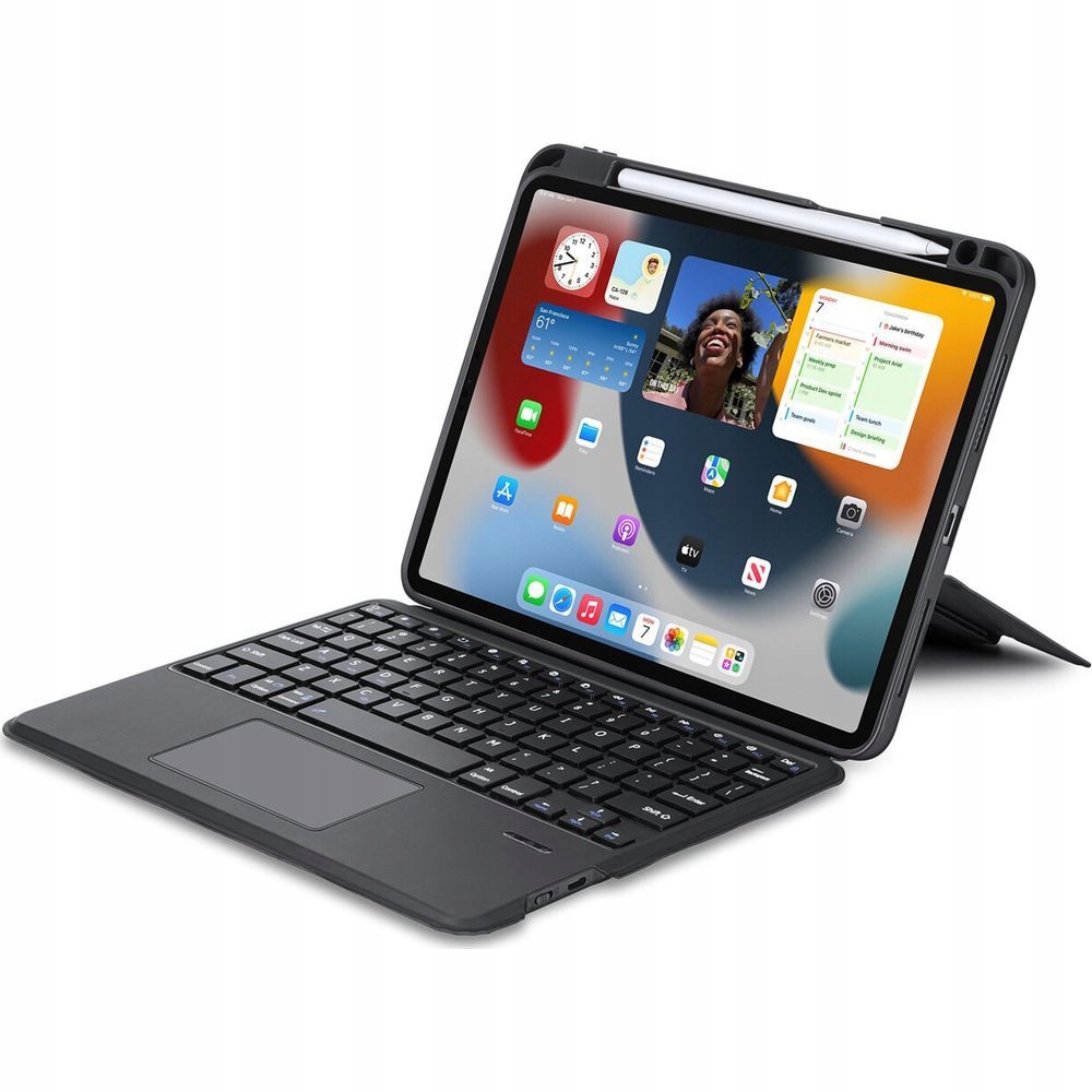 Pouzdro s Bluetooth klávesnicí pro iPad Air 11 7/6/5/4 Pro 11, Dux Ducis pouzdro