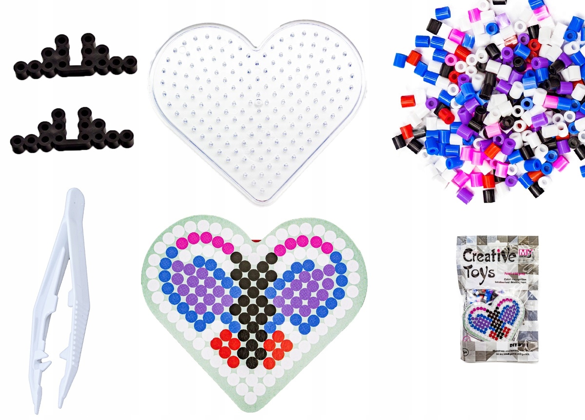 

Koraliki do prasowania Prasowanki szablon Motyl