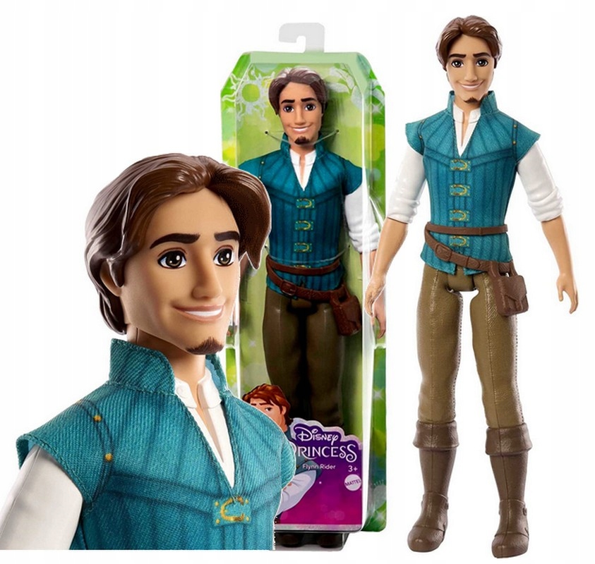

Lalka Disney Princess Książę Flynn Rider Roszpunka
