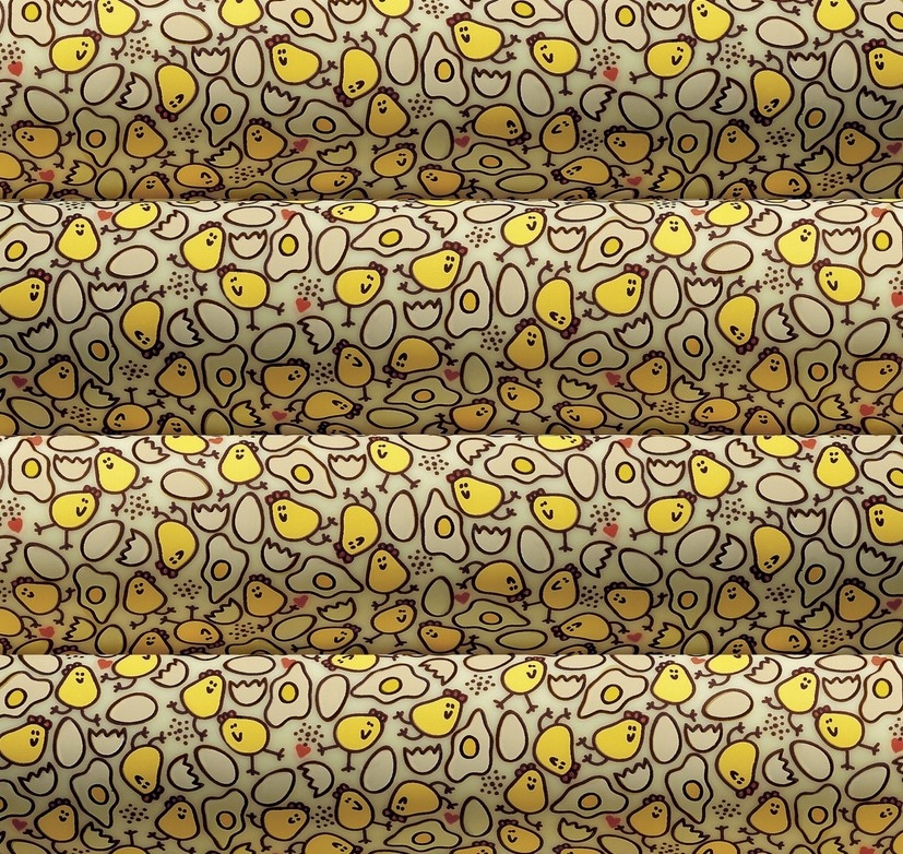 Folie karotenowe do czekolady Wielkanocne 40x25cm 061334