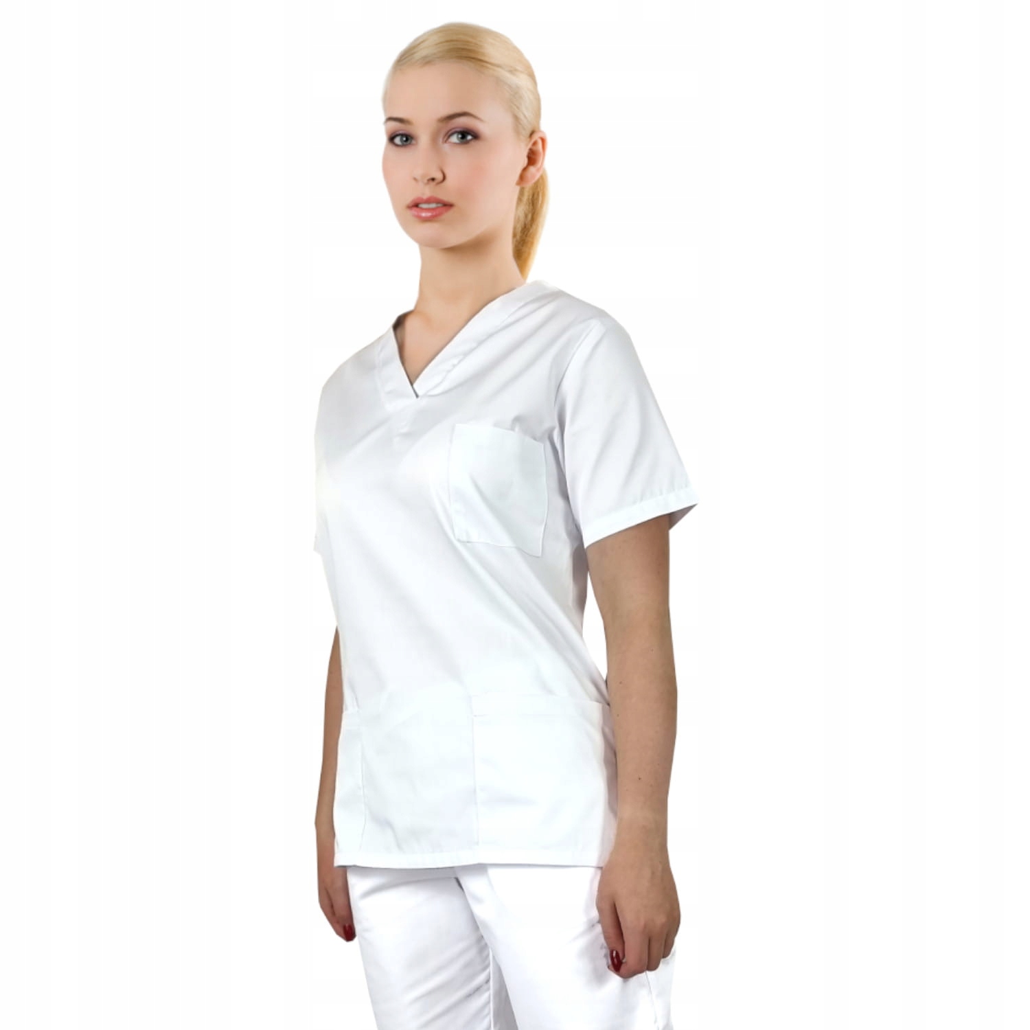 

Bluza chirurgiczna damska medyczna Biała r. S