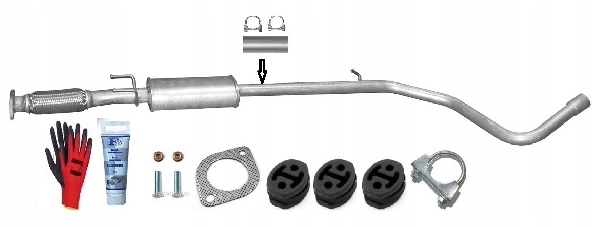 Fiat Stilo 1.4i 16V (od 12/2003) Tlumič bonus