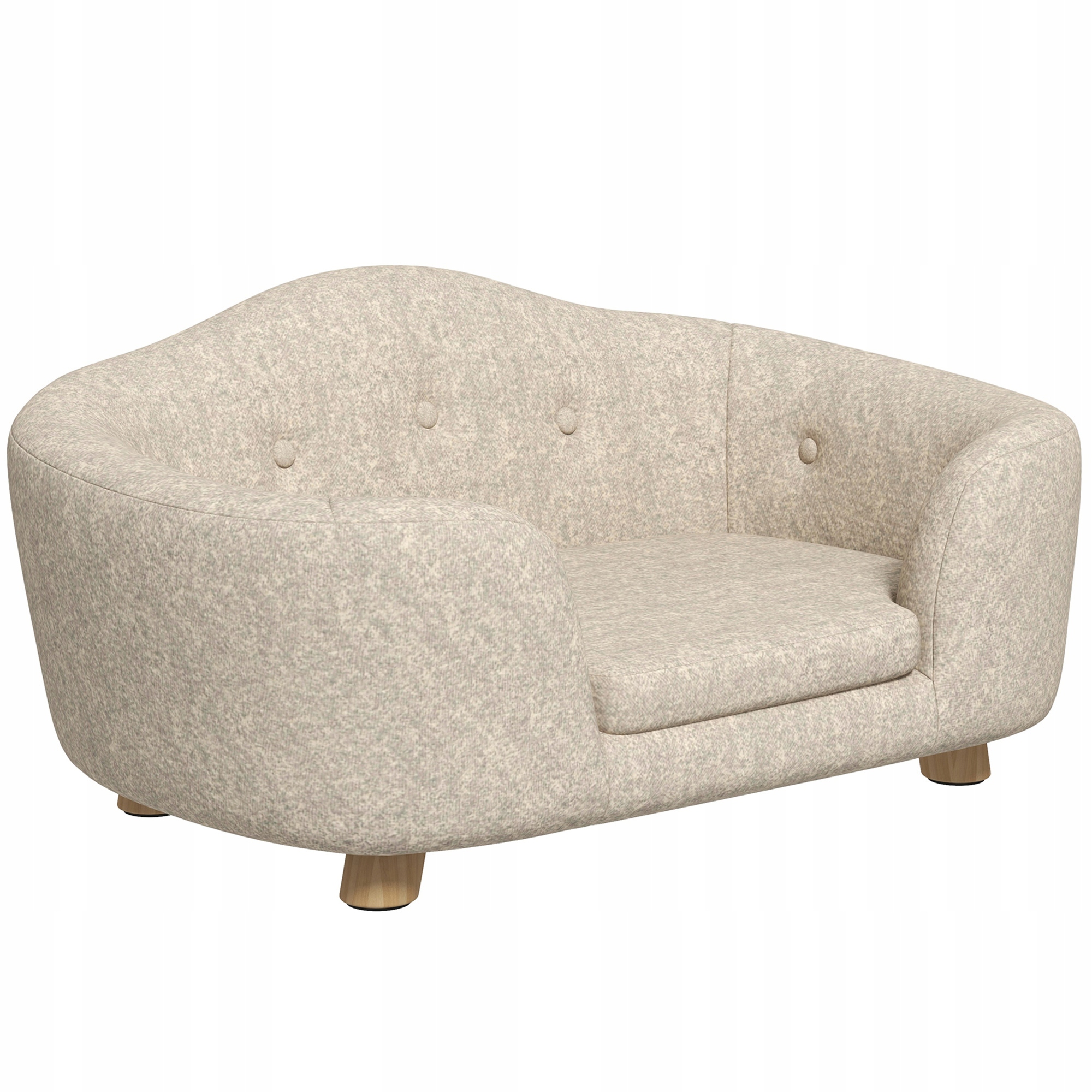 Levně Pohovka pro mazlíčky pelíšek pro malé psy a kočky Plyš 70x47x30 cm