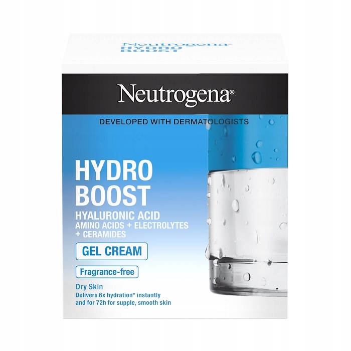 Přírodní gel-hydratační krém Hydro Boost Neutrogena 50 ml pro suchou pleť