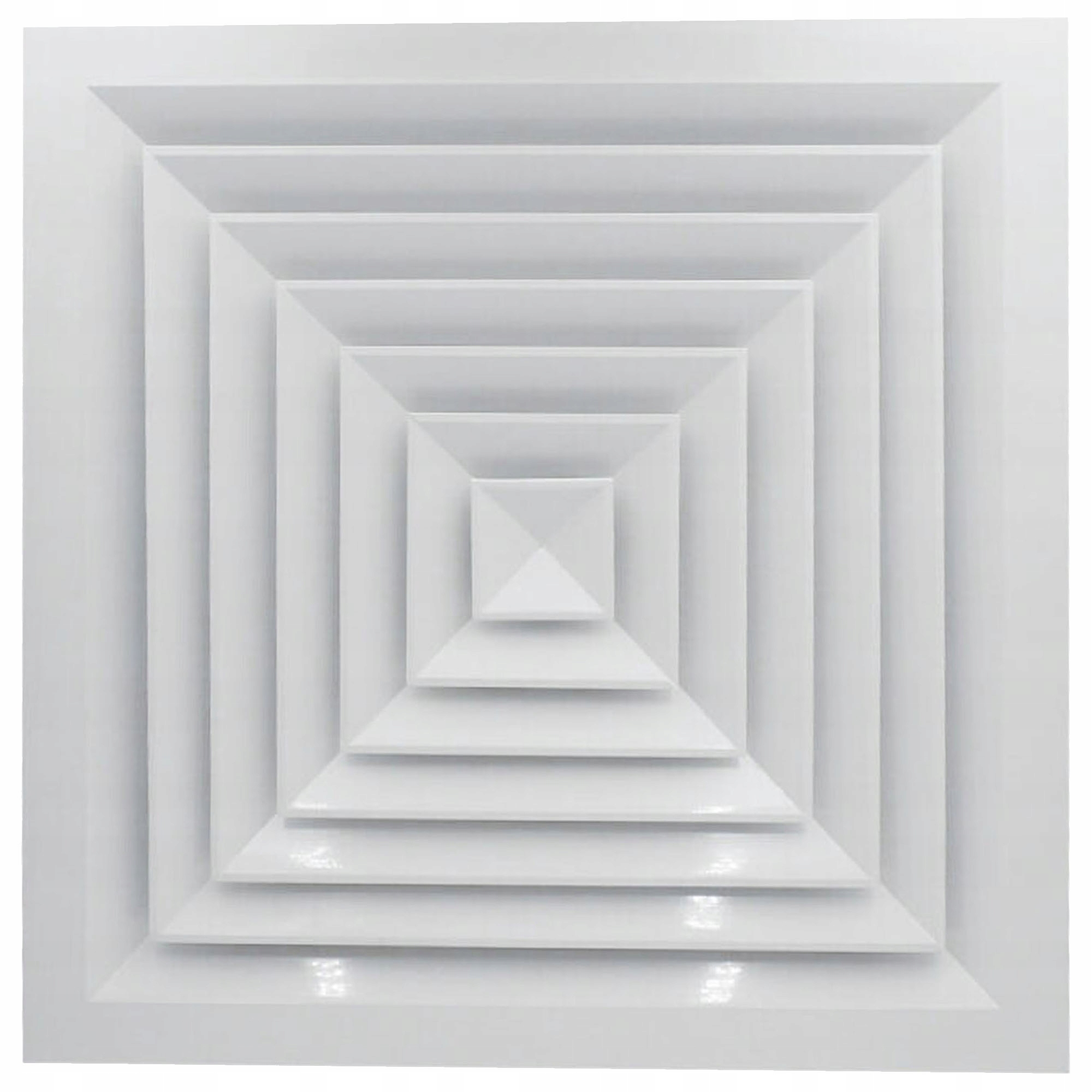 Čtvercové anemostaty RA40 595x595