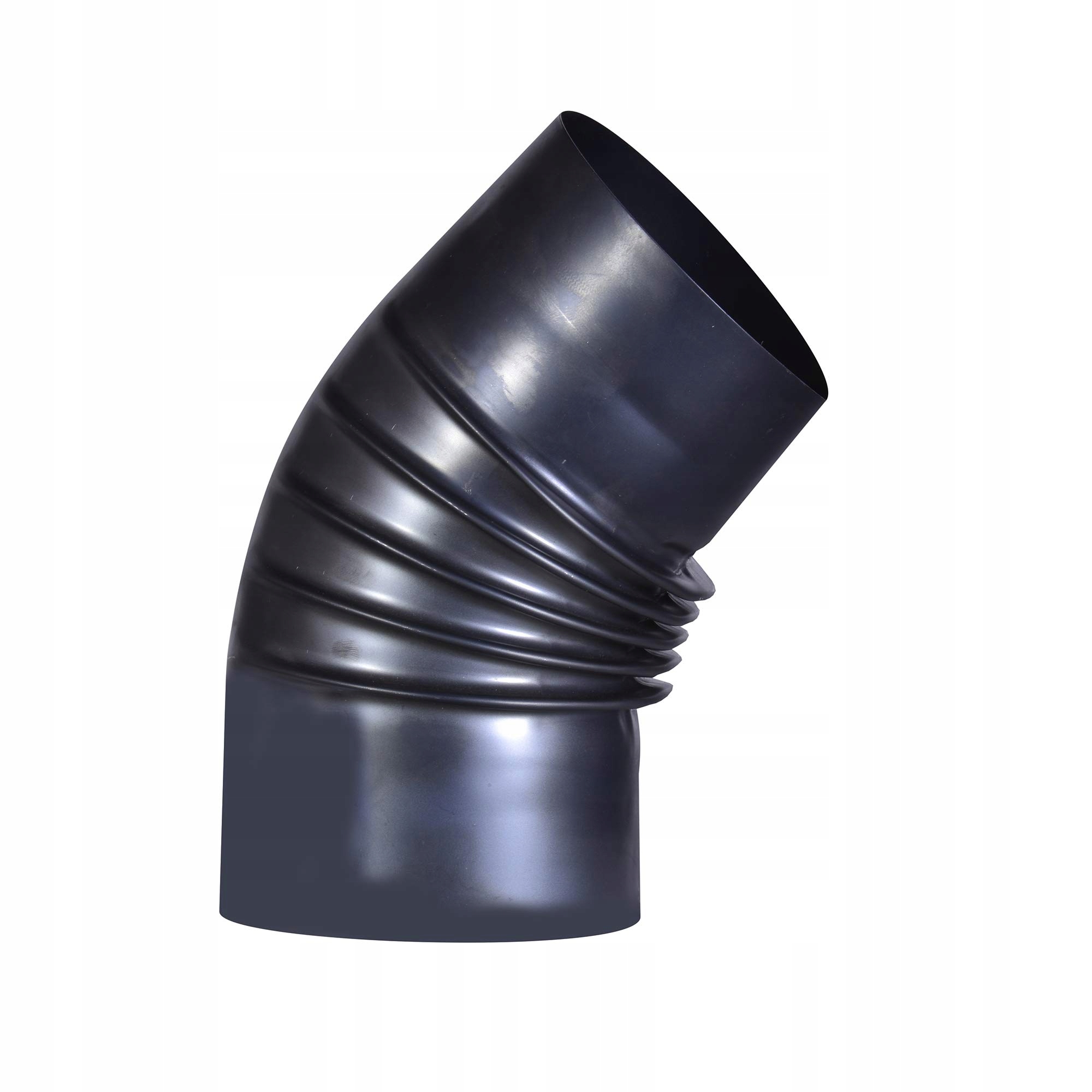 Ocelové komínové koleno 45° Firefix 120 mm pro kamna a krby