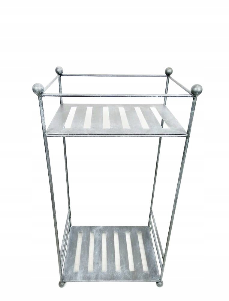 Kovový stojan na dřevo Archi, antracit Polský Výrobek