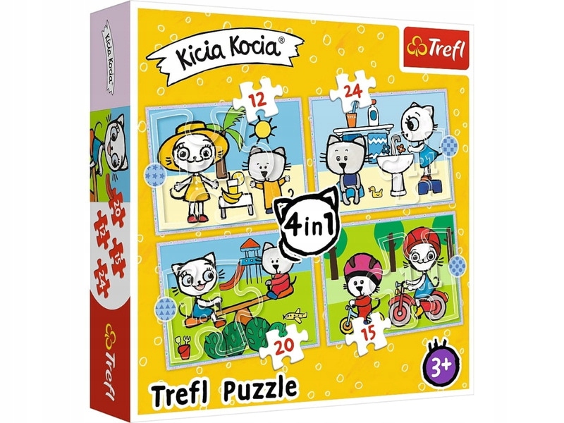 

Puzzle Trefl Dzień Kici Koci 34372 (71 elementów)