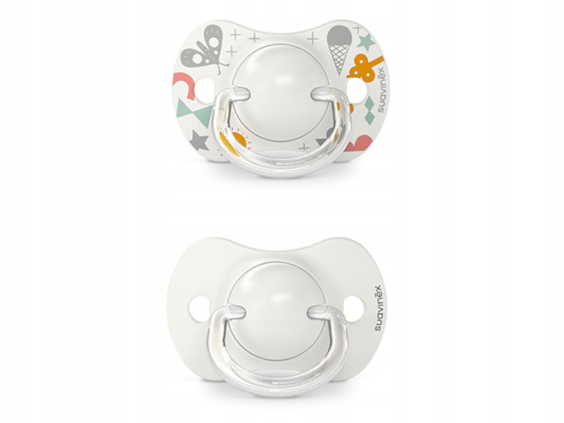 SUAVINEX SMOCZEK SX PRO USPOKAJAJĄCY FIZJOLOGICZNY 0-6M+ 2 SZTUKI