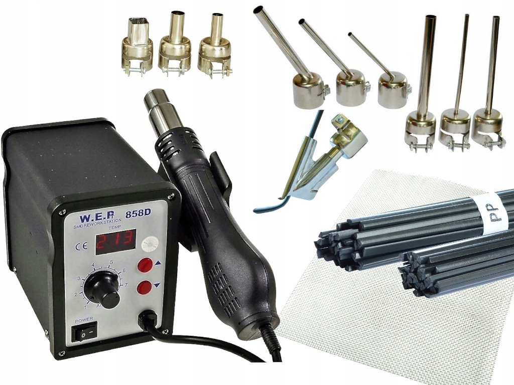 SPAWARKA PLASTIKU WEP 858D 11DYSZE SIATKA SPOIWA