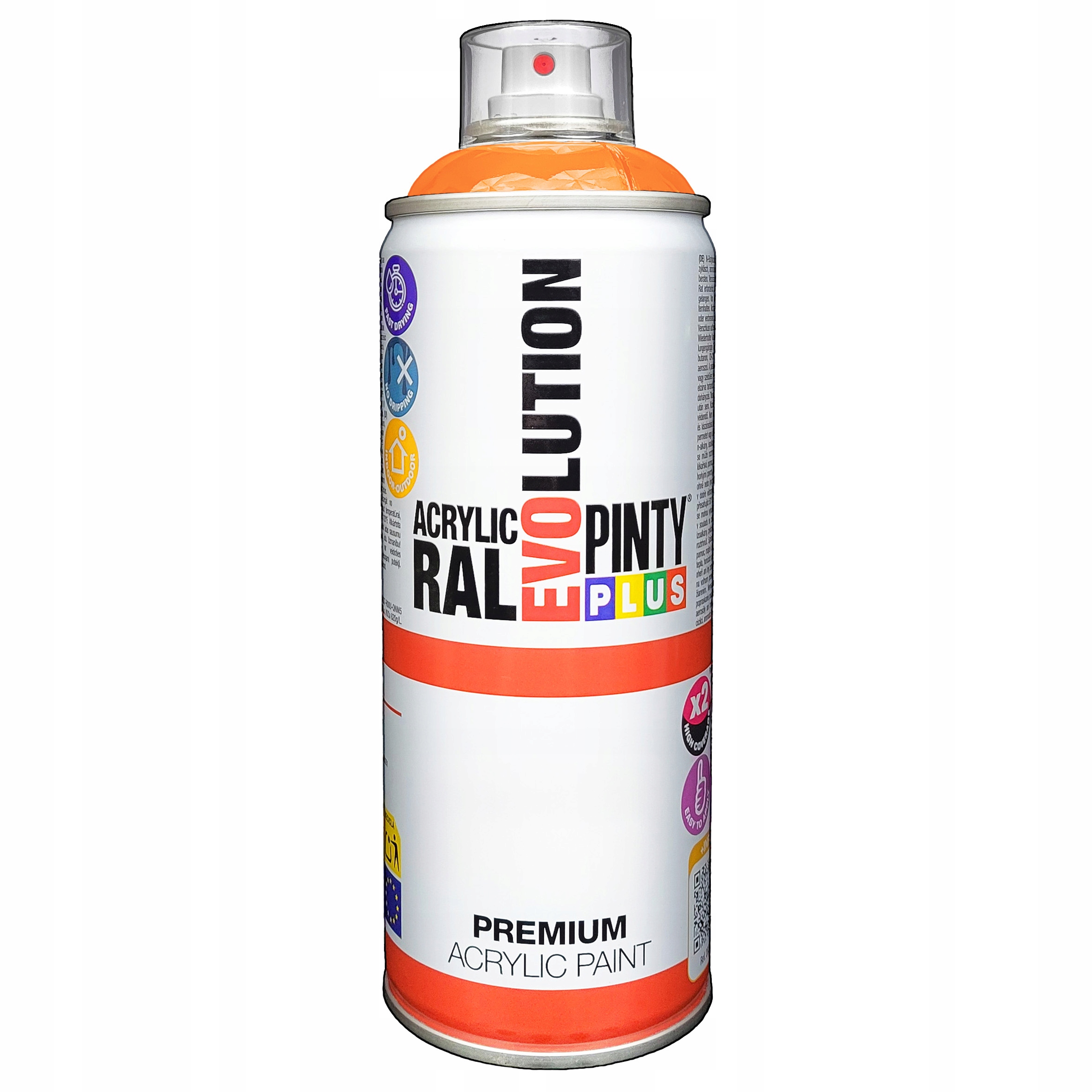 Lakier Akrylowy w Wysokim Połysku Ral 2008 Oranż PintyPlus 400ml