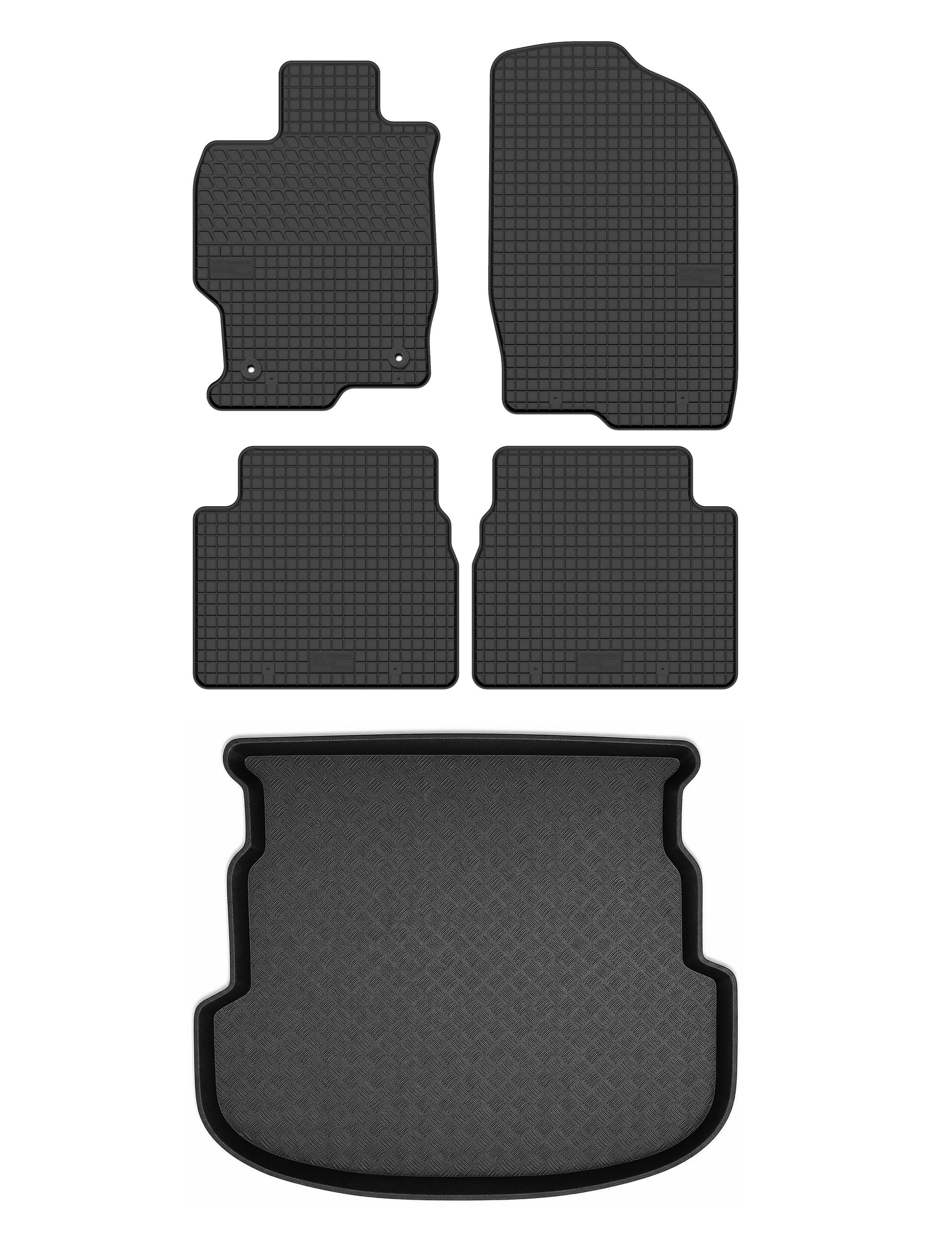 Gumové rohože SolidTread rohožka do kufra pre: Mazda 6 II Gh 2007-2012