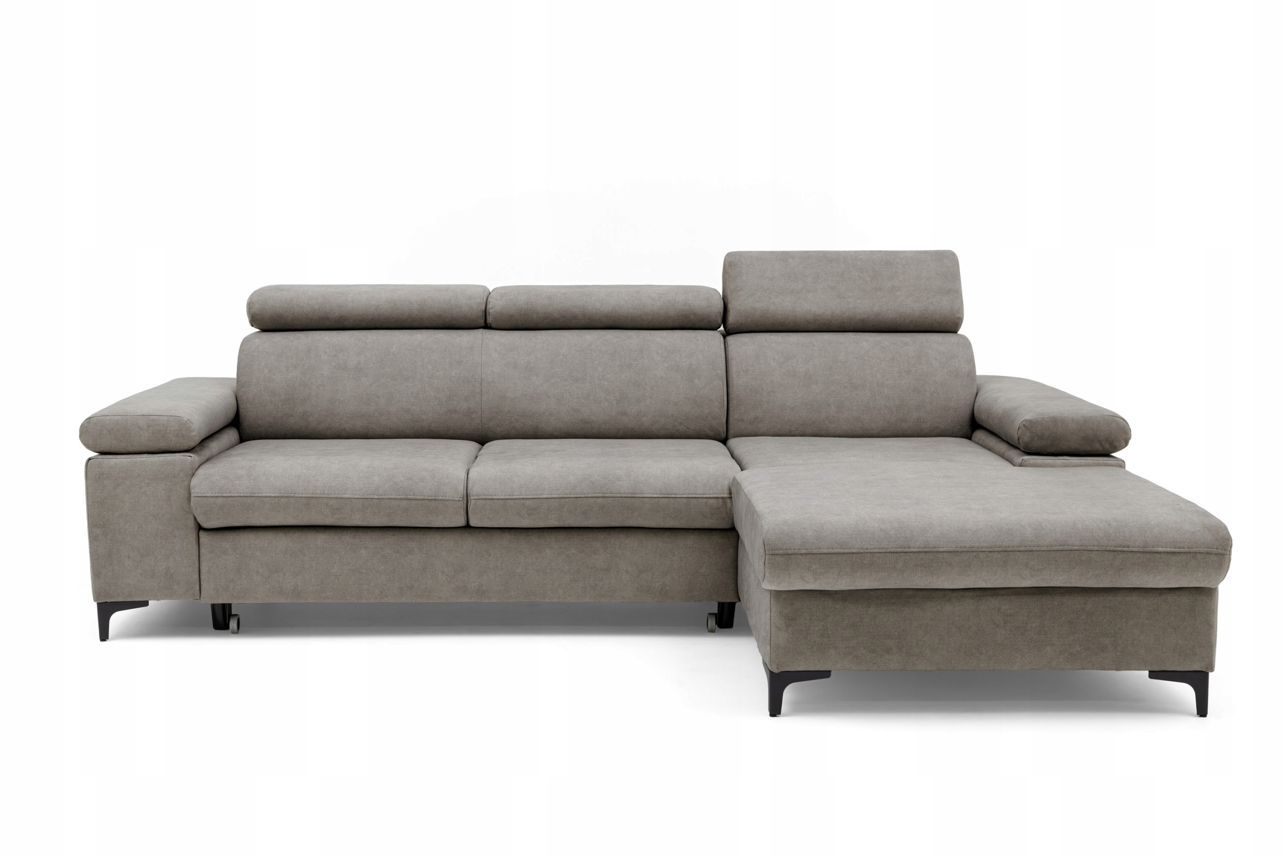 Rohová Sedací Souprava Mavic Funkce spaní Nastavitelné područky a opěrky hlavy Kontejner