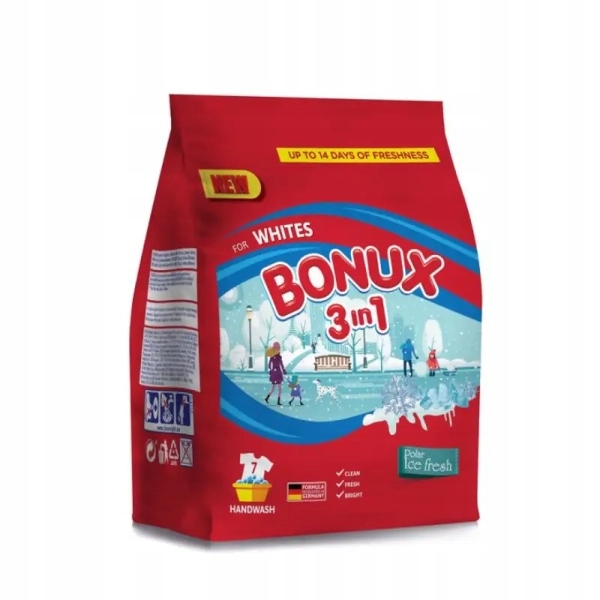 

Bonux Icy Fresh Proszek Do Białych Tkanin 400G