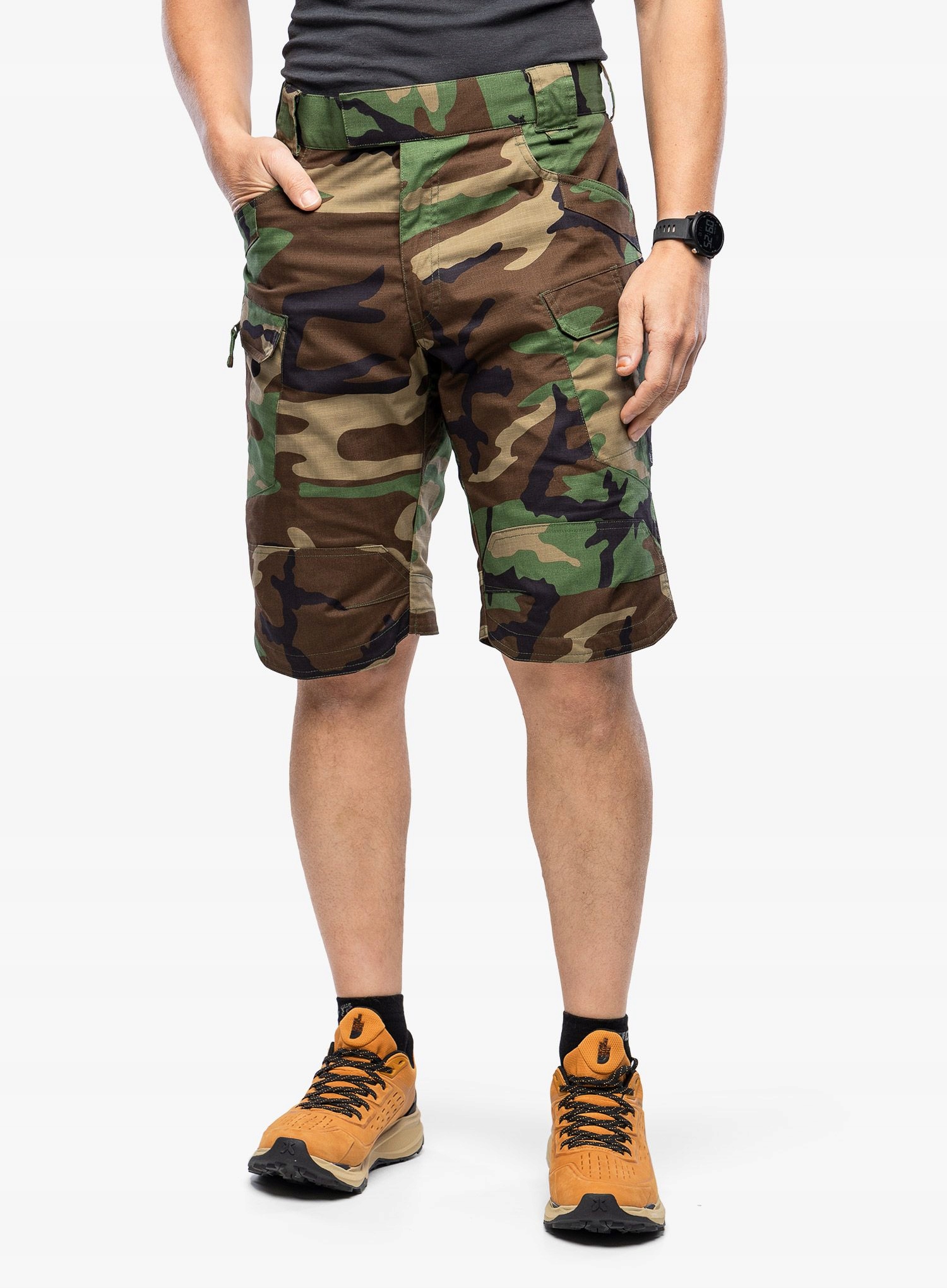 Kraťasy kraťasy Helikon-Tex Urban Tactical Shorts 11 us woodland M