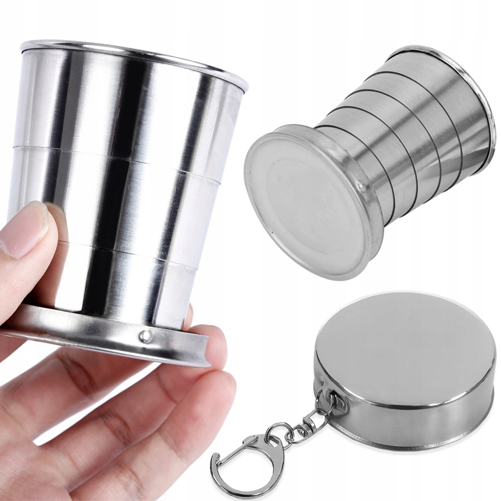 

Składany Kuebk Turystyczny 240 ML Metal Biwak