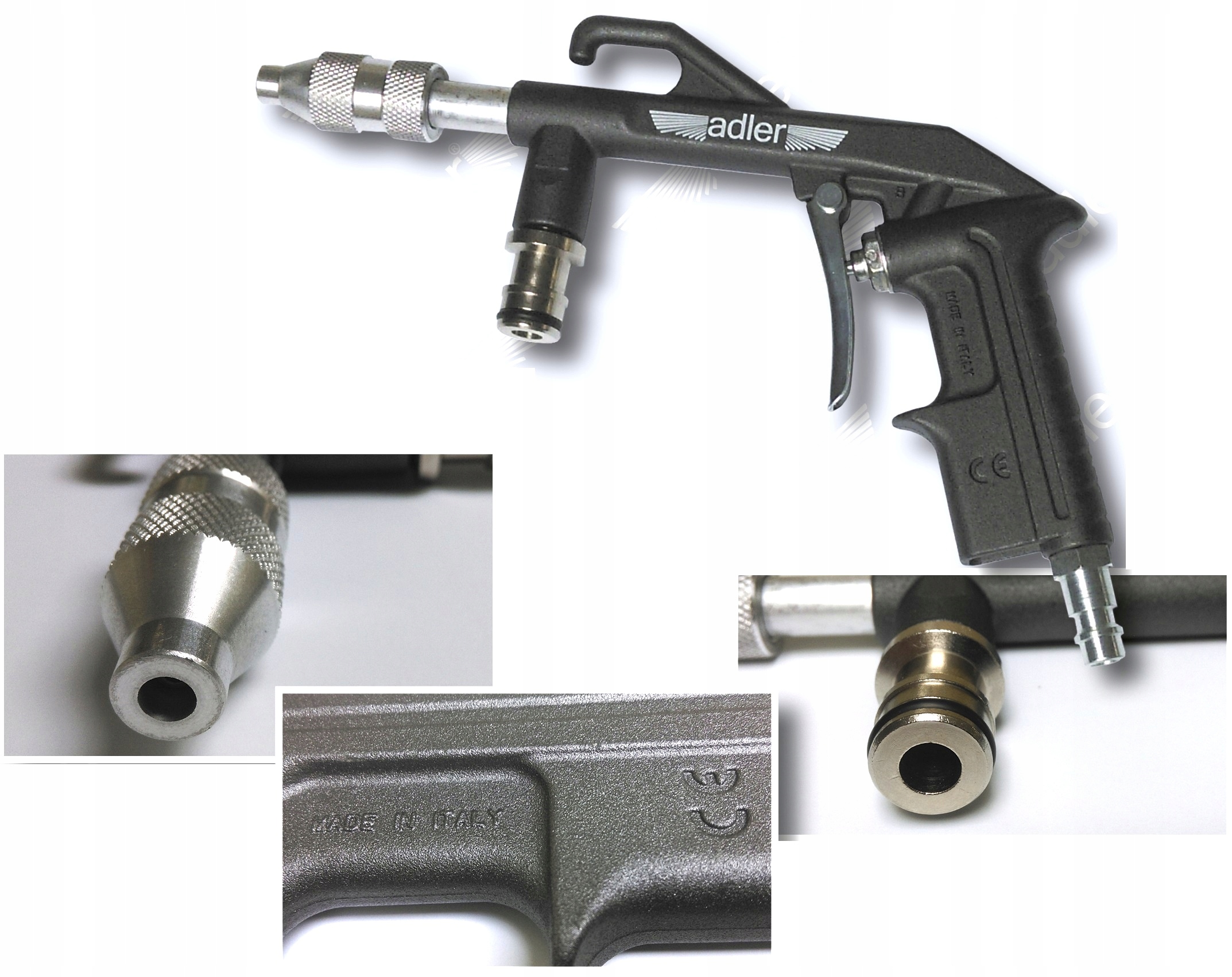 PISTOLET DO MYCIA WODA POWIETRZE ADLER MYJKA PROFI Marka Adler