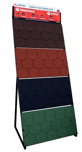 Gonty na dach Matizol KARPIÓWKA BRĄZOWY 3,2m2 Rodzaj pokrycia gont