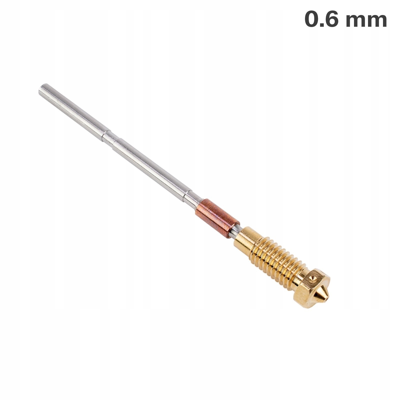 Prusa Nozzle Brass 0,6mm – mosiężna dysza do drukarek 3D Prusa