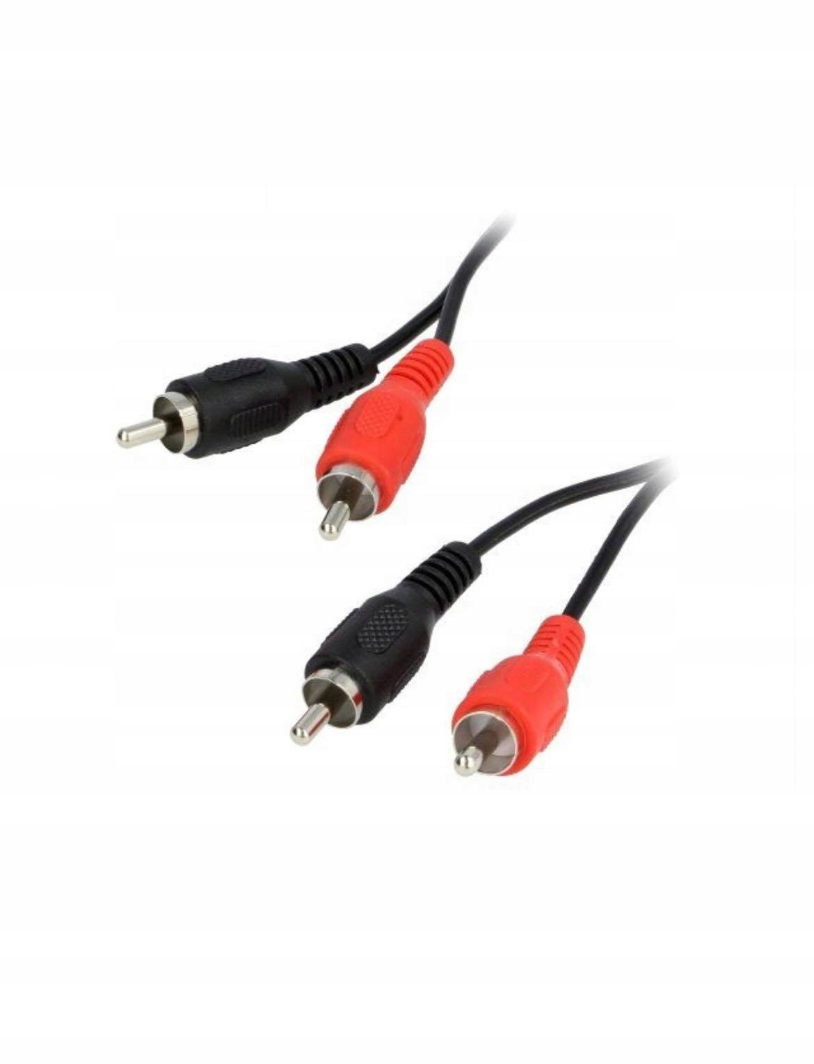 

Kabel Rca Wtyk X2 Z Obu Stron 5m Czarny Cinch