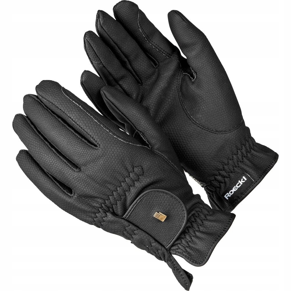 Roeckl zimní jezdecké rukavice Grip Winter černá 9.5