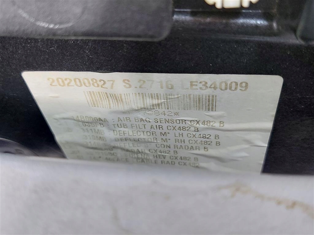 Pas przedni wzmocnienie Ford Kuga MK3 2,5 HYBRID Strona zabudowy przód