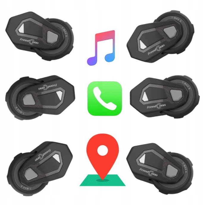 INTERKOM FREEDCONN T MAX S V4 2022 POLSKI LEKTOR Pairing Limit with 6 intercoms