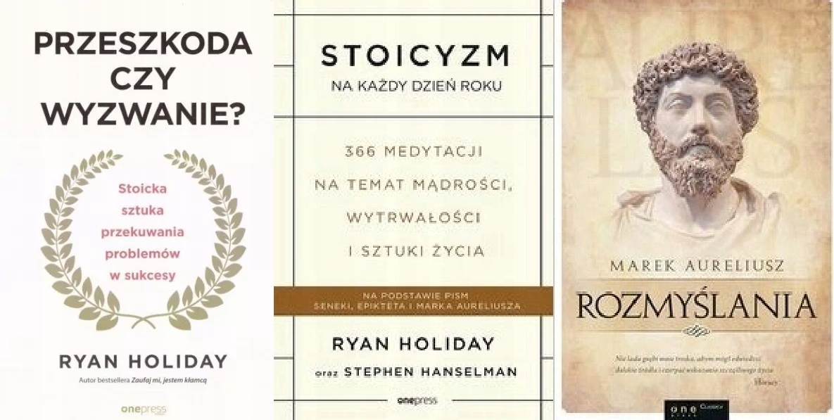 Przeszkoda+ Stoicyzm Holiday+Rozmyślania Aureliusz