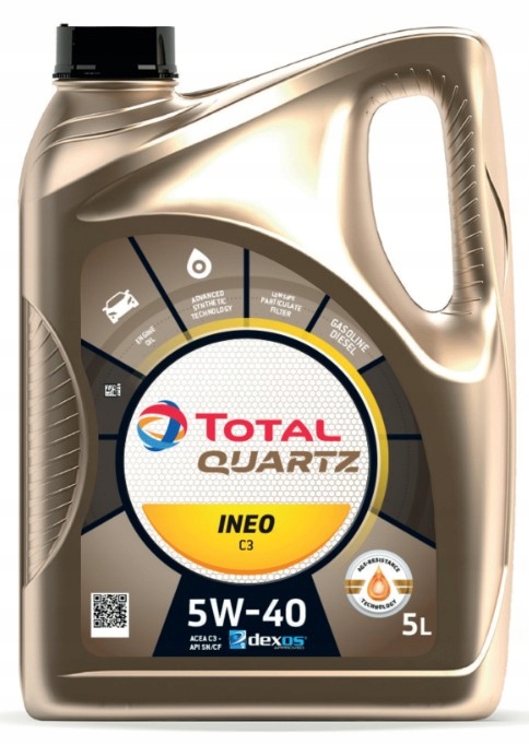 Total Quartz Ineo C3 5W40 5L