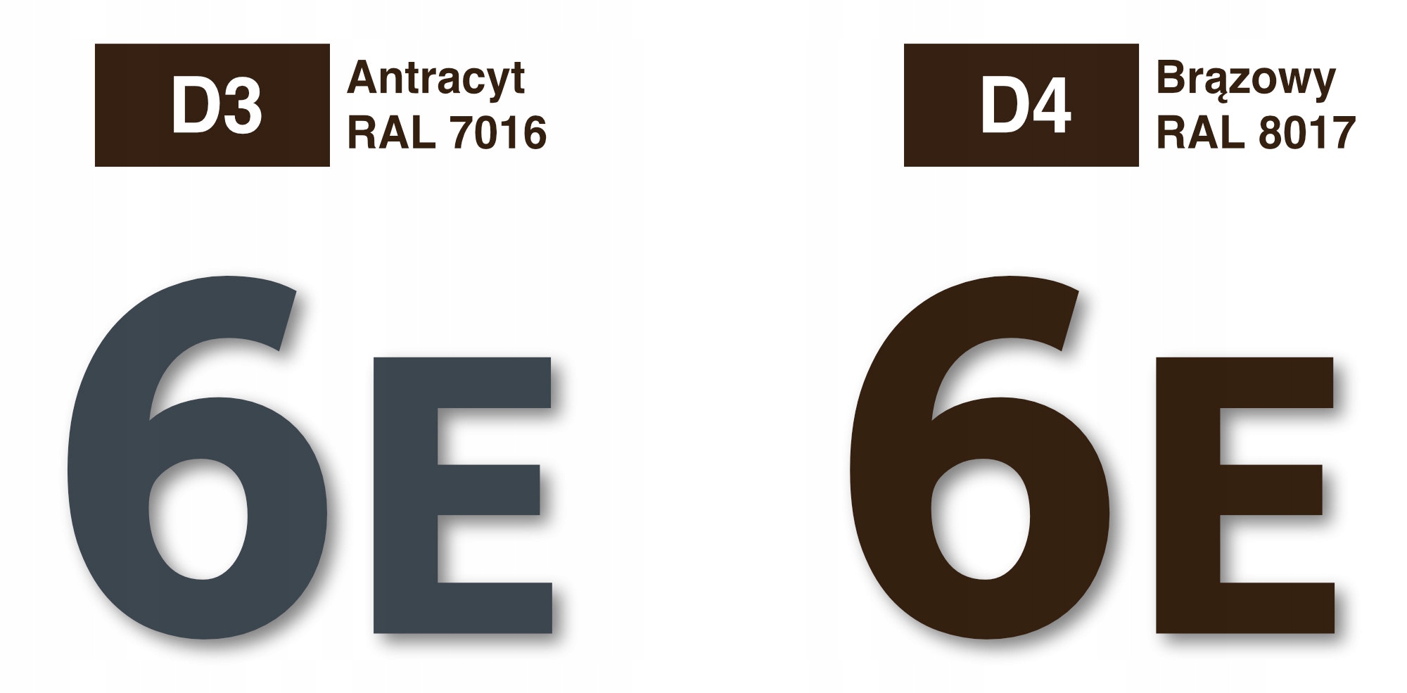 cyfry dom numer domu 50cm alu 3d kolory EAN (GTIN) 5904689753705