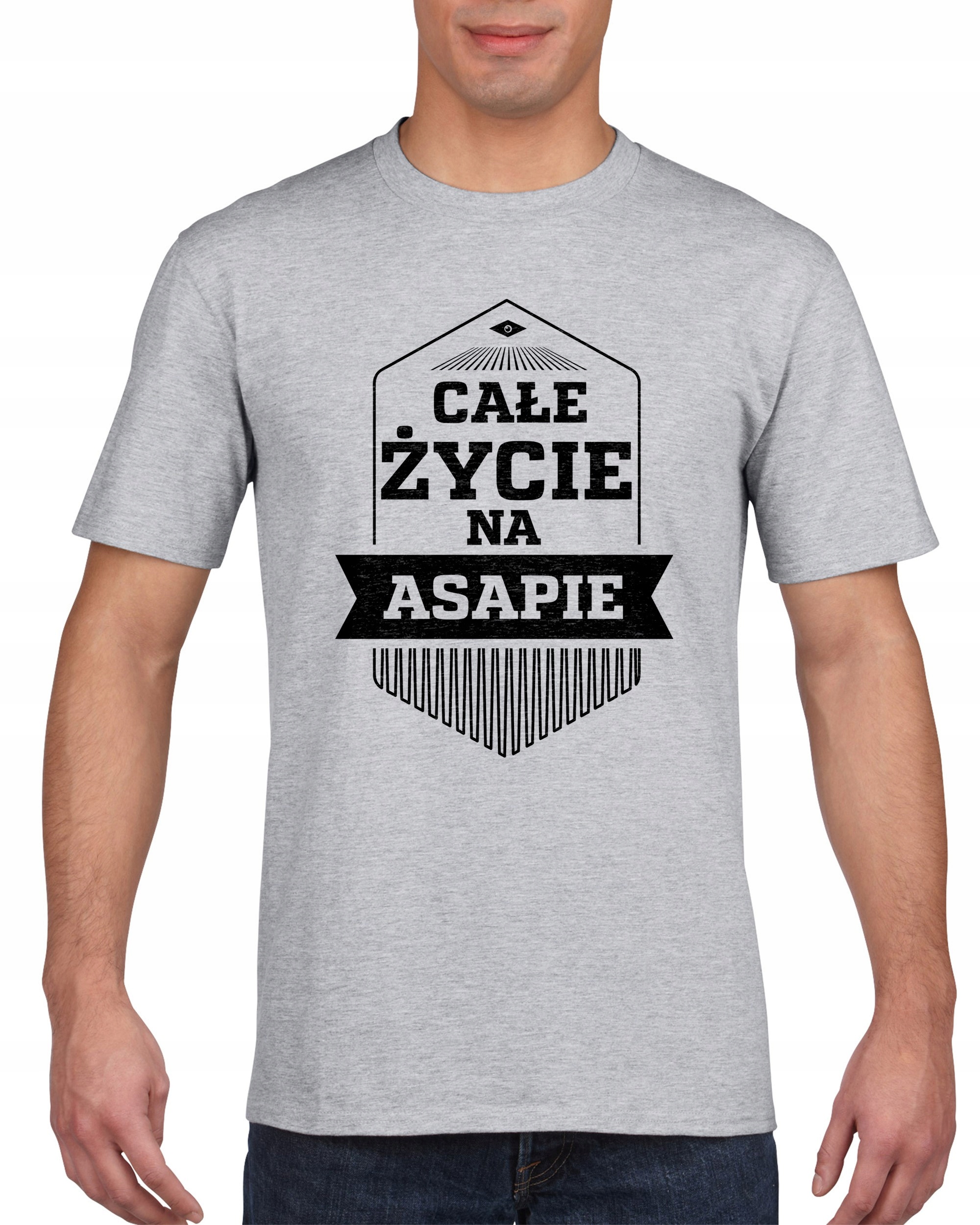 

Koszulka męska Całe Zycie Na Asapie s XXL