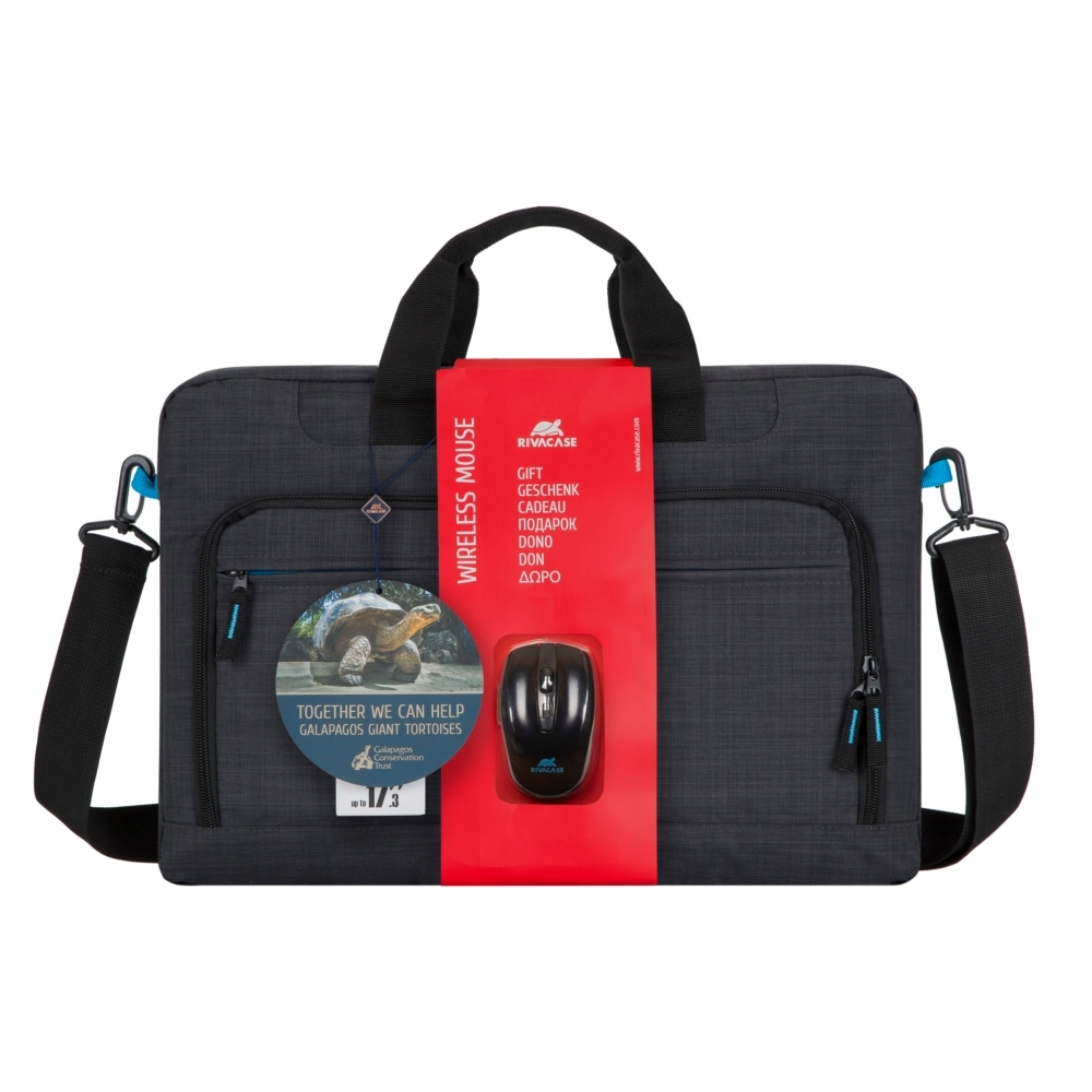 Riva Case 8058 brašna na notebook 17.3" bezdrátová myš