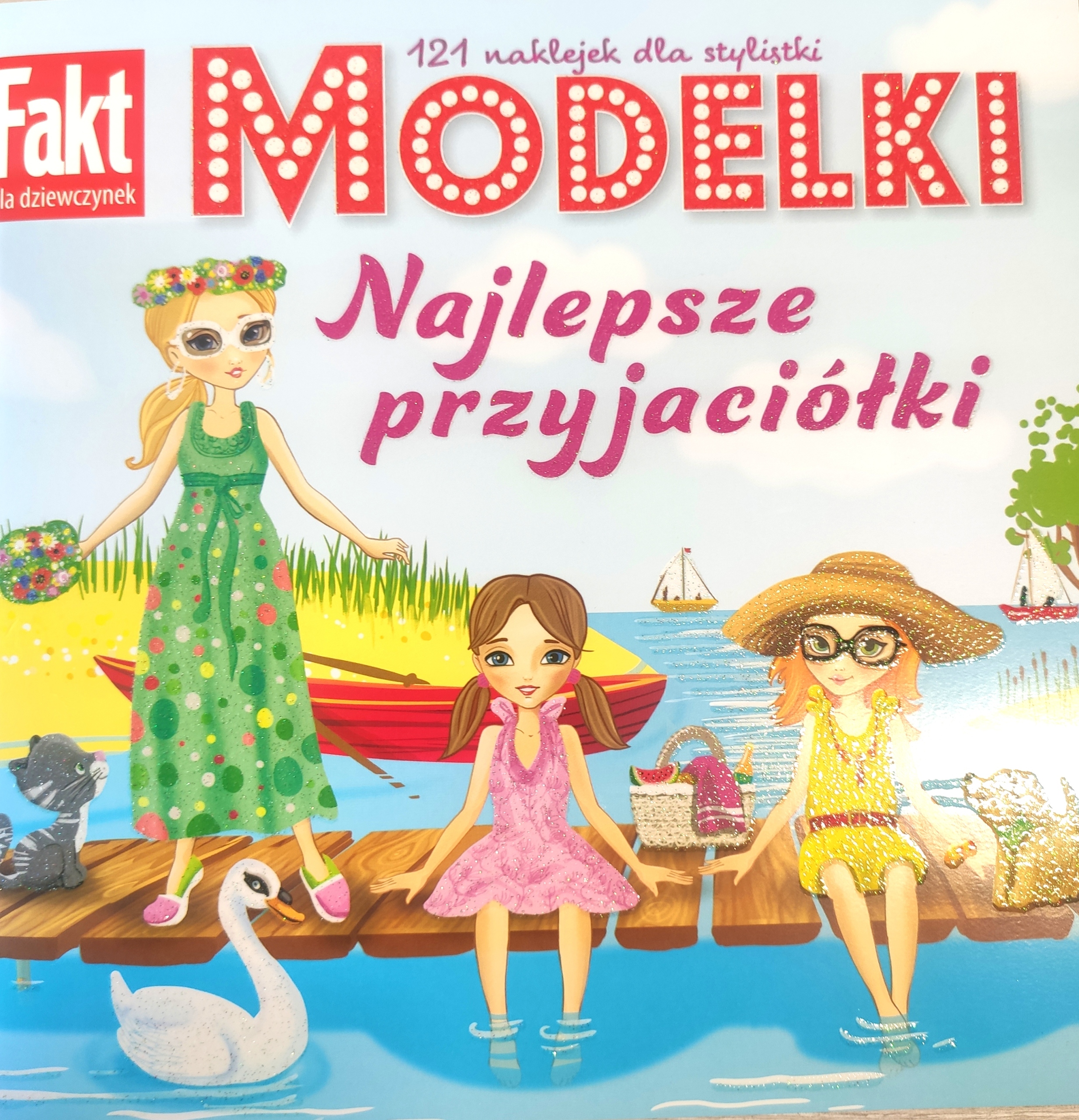MODELKI NAJLEPSZE PRZYJACIÓŁKI . NAKLEJKI