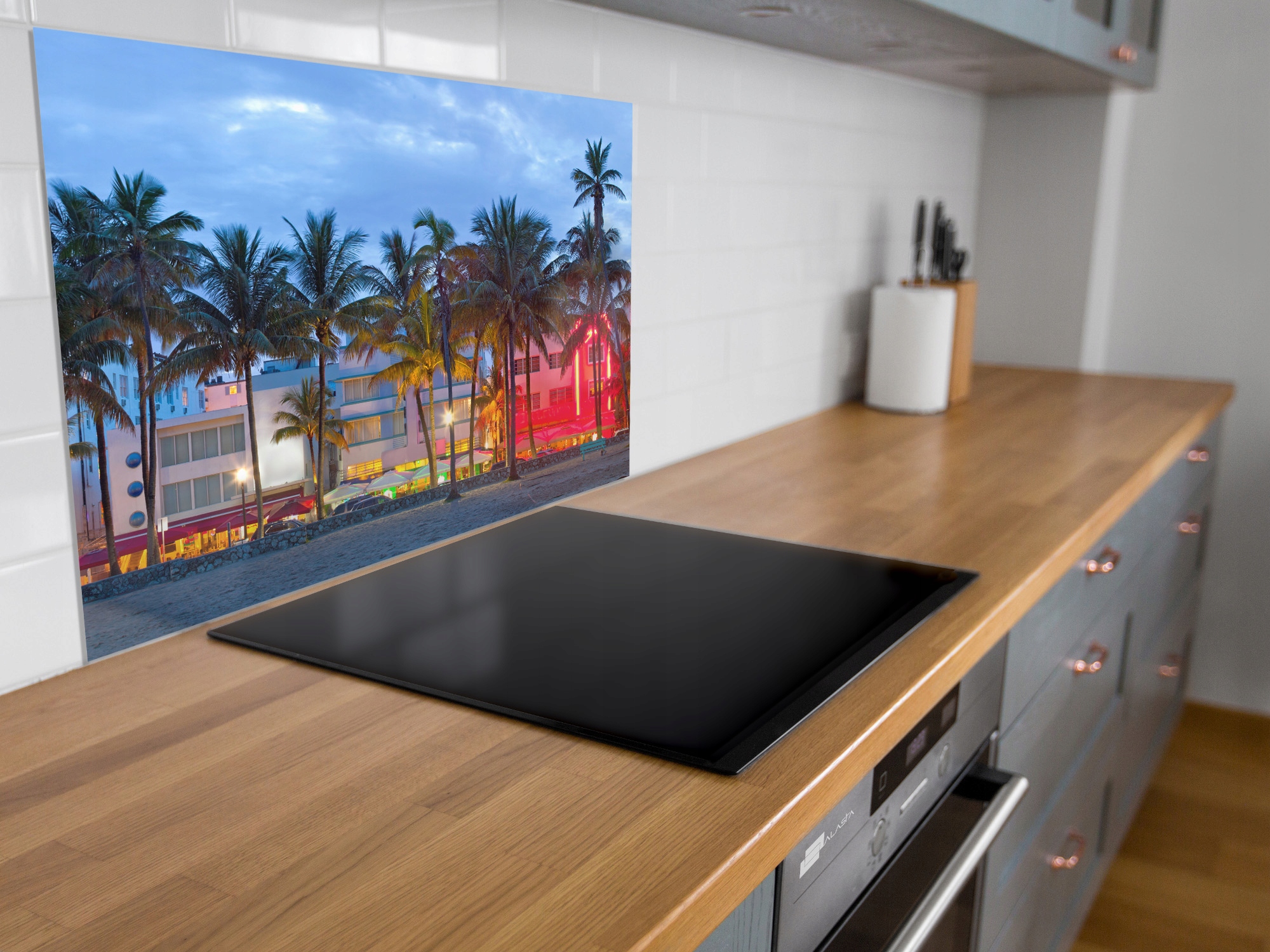 Hartowany Panel do Kuchni 80x60 + Gratis Długość 60 cm