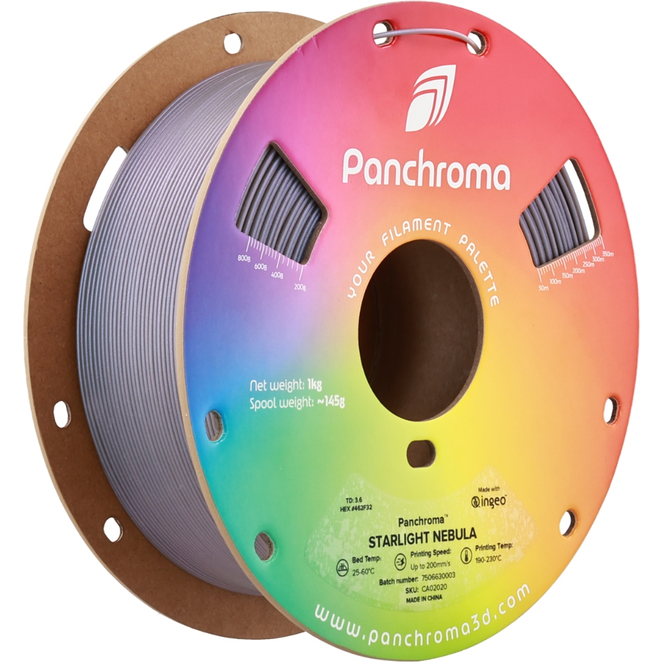 Filament Polymaker Panchroma Pla Starlight Nebula 1,75 mm 1 kg