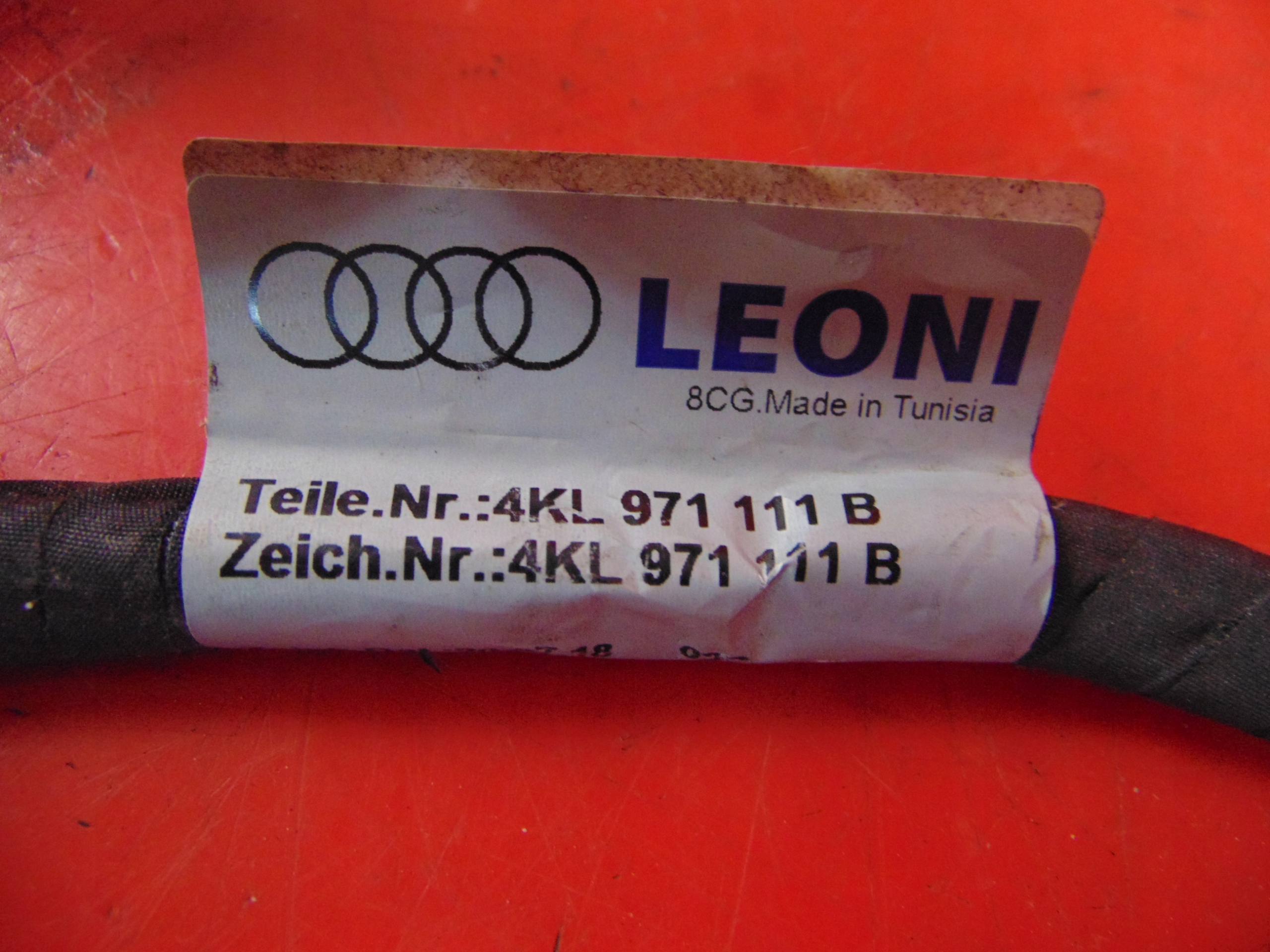 AUDI A6 C8 Câblage Câblage PRZEKLADNI Volant de la direction boîter direction 4KL971111B