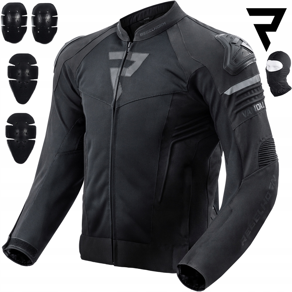 Motocyklová Bunda Rebelhorn Vandal Mesh Textilná Pánska Letná Darček