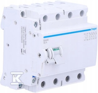 Rozł.izol.ze STYK.POM.4-BIEG 40A