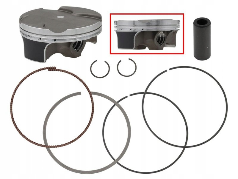 Namura Piest Kawasaki Kxf 250 21-23 (std 0,01 MM 77,97 MM) Kovaný