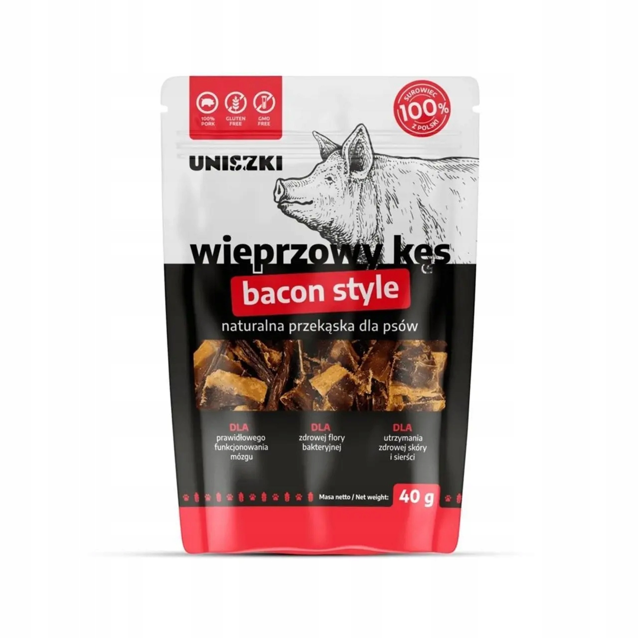 Uniszki Vepřové sousto „Bacon Style“ 40 g