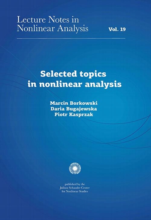 SELECTED TOPICS IN NONLINEAR ANALYSIS MAR.. EBOOK
