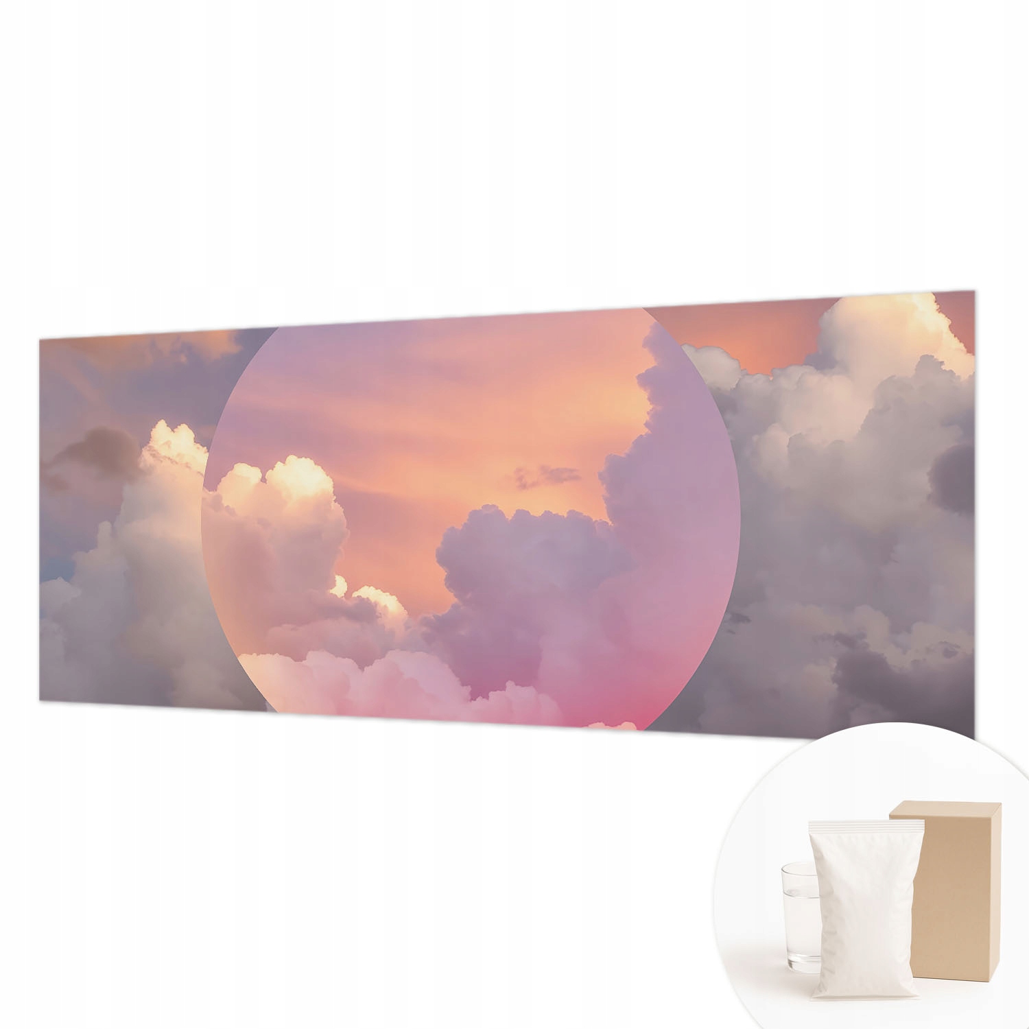 Flizelinová fototapeta do dětského pokoje lepidlo Éterické mraky 250 x 104 cm